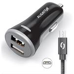 ALI AN 3,4A,2xUSB,MicroUSB,černá CHS0006 8595181153376