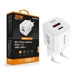 ALI CN mini 20W, USB-C+USB, bíl CHPD0019 8596426104252