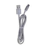 ALI datový kabel microUSB,šedý DAKT008 8595181139660