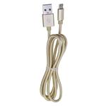 ALI datový kabel microUSB,zlatý DAKT009 8595181140239