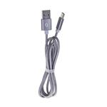 ALI datový kabel USB-C,šedý DAKT004 8595181139554