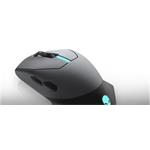 Alienware Wired / Wireless Gaming Mouse - AW610M (Dark Side of the Moon) 545-BBCI