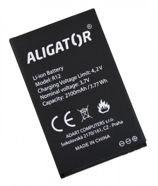 Aligator baterie R12 eXtremo, Li-Ion 2100 mAh AR12BAT