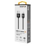 ALIGATOR Datový kabel 2A USB-C 2 m černý DAKA009