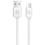 ALIGATOR Datový kabel 2A, USB-C bílý DAKA006