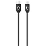 ALIGATOR Datový kabel POWER 3A, USB-C/microUSB černý DATKP41