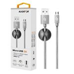 ALIGATOR datový kabel PREMIUM 2A, USB-C, šedá DATKP08