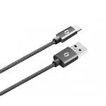 ALIGATOR PREMIUM 2A kabel, Micro USB 2m, černý DATKP16