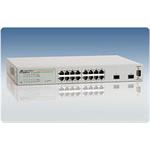 Allied Telesis 16 x 10/100/1000TX + 2 x SFP WebSmart switch AT-GS950/16-50