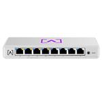 ALTA Switch 8 POE - 8x Gbit RJ45, 4x PoE 802.3at (PoE budget 60W) S8-POE