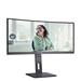 AOC LCD CU34P3CV 34" zakřivený VA/3440x1440@100Hz/1ms/300cd/HDMI/DP/4xUSB/USB-C dock/RJ45/Repro/Pivot/HAS/VESA