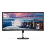 AOC LCD CU34V5C 34" zakřivený VA 21:9 FreeSync/3440x1440@100Hz/1ms/300cd/20mil:1/HDMI/DP/4xUSB/USB-C/Repro/VE CU34V5C/BK