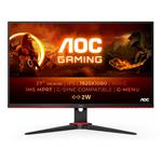 AOC LCD herní 27G2SPAE 27" IPS/1920x1080@165Hz/1ms/250cd/1000:1/80M:1/2xHDMI/DP/VGA/Repro/VESA 27G2SPAE/BK