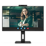 AOC LCD Q27P3CW 27" IPS/2560x1440@75Hz/4ms/350cd/1000:1/2xHDMI/DP/USB-C dock/4xUSB 3.2/RJ45/Webcam/Repro/Pivot/VESA