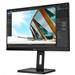 AOC LCD U27P2CA 27" IPS 4K/3840x2160@60Hz/4ms/50M:1/350cd/2xHDMI/DP/4xUSB/USB-C/pivot/VESA/repro