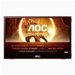 AOC MT IPS LCD WLED 15,6" 16G3 - IPS panel, 1920x1080, 144Hz, microHDMI, USB-C, USB 3.2, repro, prenosny monitor