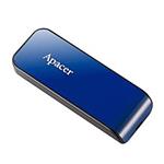 Apacer USB flash disk, 2.0, 32GB, AH334, modrý, AP32GAH334U-1, s výsuvným konektorom