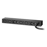 APC Basic Rack PDU AP6032A - Rozvodná jednotka PDU (k montáži na regál) - AC 200-240 V - vstup: IEC