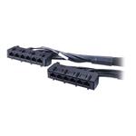 APC Data Distribution Cable - Síťový kabel - RJ-45 (F) do RJ-45 (F) - 4 m - UTP - CAT 6 - černá DDCC6-013