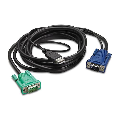 APC Integrated Rack LCD/KVM USB Cable - 10ft (3m) AP5822