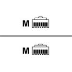 APC - Patch kabel - RJ-45 (M) do RJ-45 (M) - 4.6 m - UTP - CAT 5 - licna - šedá 3827GY-15