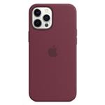 Apple iPhone 12 Pro Max Silicone Case with MagSafe - Plum MHLA3ZM/A MHL93ZM/A