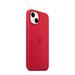 Apple iPhone 13 Silicone Case with MagSafe - (PRODUCT)RED MC4E4ZM/A