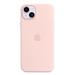 Apple iPhone 14 Plus Silicone Case with MagSafe - Chalk Pink MW523ZM/A