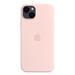 Apple iPhone 14 Plus Silicone Case with MagSafe - Chalk Pink MW523ZM/A