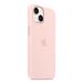 Apple iPhone 14 Plus Silicone Case with MagSafe - Chalk Pink MW523ZM/A