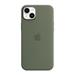 Apple iPhone 14 Plus Silicone Case with MagSafe - Olive MQUD3ZM/A