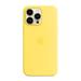 Apple iPhone 14 Pro Max Silicone Case with MagSafe - Canary Yellow MQUL3ZM/A