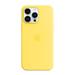 Apple iPhone 14 Pro Max Silicone Case with MagSafe - Canary Yellow MQUL3ZM/A