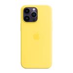 Apple iPhone 14 Pro Max Silicone Case with MagSafe - Canary Yellow MQUL3ZM/A