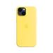 Apple iPhone 14 Silicone Case with MagSafe - Canary Yellov MQU73ZM/A