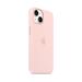 Apple iPhone 14 Silicone Case with MagSafe - Chalk Pink MW5V3ZM/A