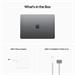 Apple MacBook Air 13 M2/13,6"/2560x1664/8GB/512GB SSD/M2/OS X/Space Gray/1R MLXX3SL/A