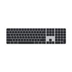 Apple Magic Keyboard s Touch ID a numerickou klávesnicí CZ Black mmmr3cz/a