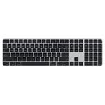 Apple Magic Keyboard s Touch ID a Numerickou klávesnicou - US English - Čierne klávesy MMMR3LB/A