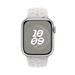 Apple Watch 41mm Pure Platinum Nike Sport Band - M/L MUUL3ZM/A