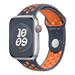 Apple Watch 45mm Blue Flame Nike Sport Band - S/M MUV83ZM/A