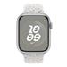 Apple Watch 45mm Pure Platinum Nike Sport Band - S/M MUV03ZM/A