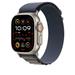 Apple Watch 49mm Blue Alpine Loop - Large MT5M3ZM/A