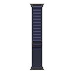 Apple Watch 49mm Navy Alpine Loop - Large - Black Titanium Finish MYPY3ZM/A