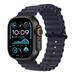 Apple Watch 49mm Navy Ocean Band Extension - Black Titanium Finish MYPC3ZM/A