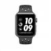 Apple Watch Nike+ Series 3 GPS, 42mm Space Grey Aluminium Case with Anthracite/Black Nike Sport Band mtf42cn/a