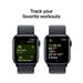 Apple Watch SE GPS 40mm Midnight Aluminium Case with Ink Sport Loop MXEA3QC/A