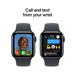 Apple Watch SE GPS 40mm Midnight Aluminium Case with Midnight Sport Band - M/L MXE93QC/A