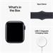 Apple Watch SE GPS 40mm Midnight Aluminium Case with Midnight Sport Band - Regular mnjt3cs/a