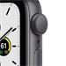 Apple Watch SE GPS, 40mm Space Grey Aluminium Case with Midnight Sport Band - Regular MKQ13VR/A